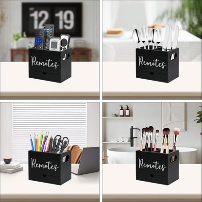 Remote Control Holder, 2 Slot TV Remote Holder& Desk Organizer - Image 7