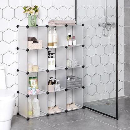 SONGMICS Cube Storage Organizer, Book Shelf, Closet Organizers and Storage - Image 4
