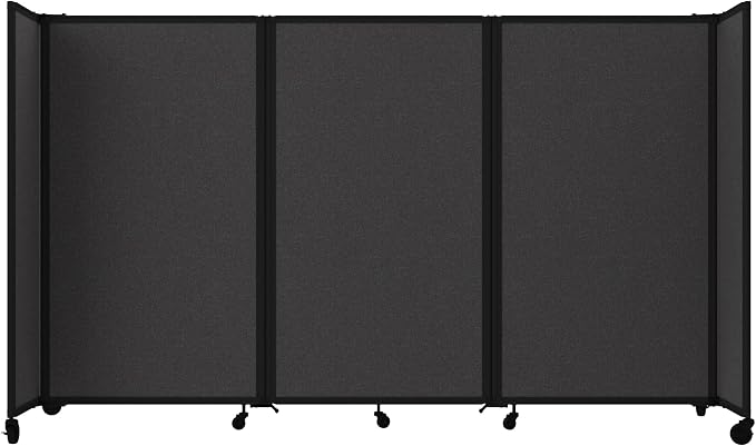 Versare Room Divider 360 Portable Wall Partition | Folding Panels | Large by VERSARE