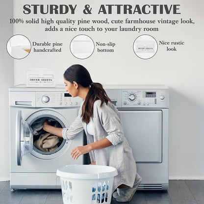 Farmhouse Dryer Sheet Holder - Image 4