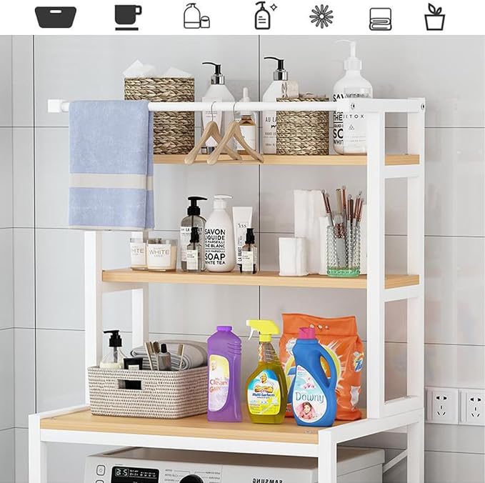 Gdrasuya10 Over The Washer and Dryer Storage Shelves - Image 6