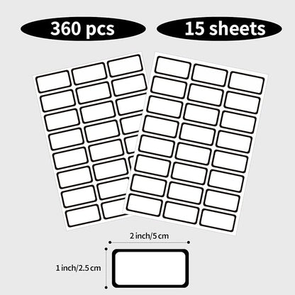 STARLIBOO Removable Labels, Blank Freezer Labels - Image 4