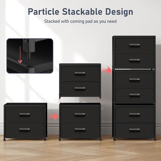 DIMJ Stackable Storage Drawer Unit - Image 3
