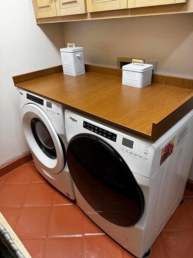 OfficeSimpli Washer Dryer Countertop, Made in USA, Non-Slip Pads, Easy Clean - Image 6