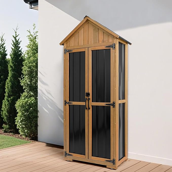 Outdoor Storage Cabinet Waterproof, Outdoor Storage Shed - Image 8