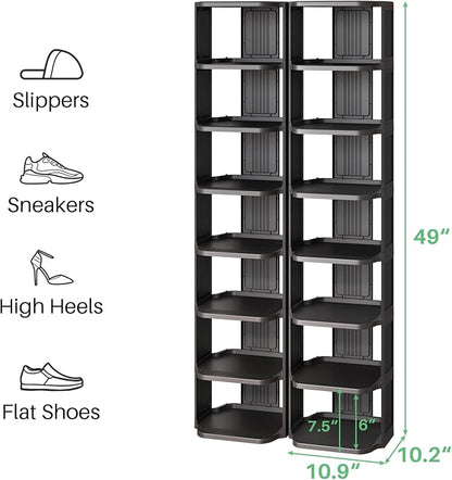Kitstorack Stackable 16-Tier Shoe Rack - Image 3
