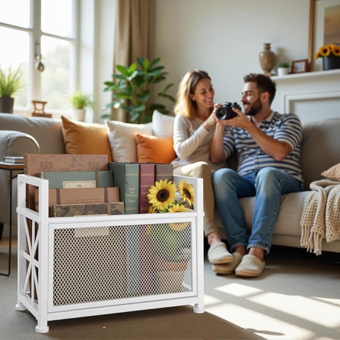 Magazine Rack & Holder – Multi-Purpose Storage Organizer - Image 7