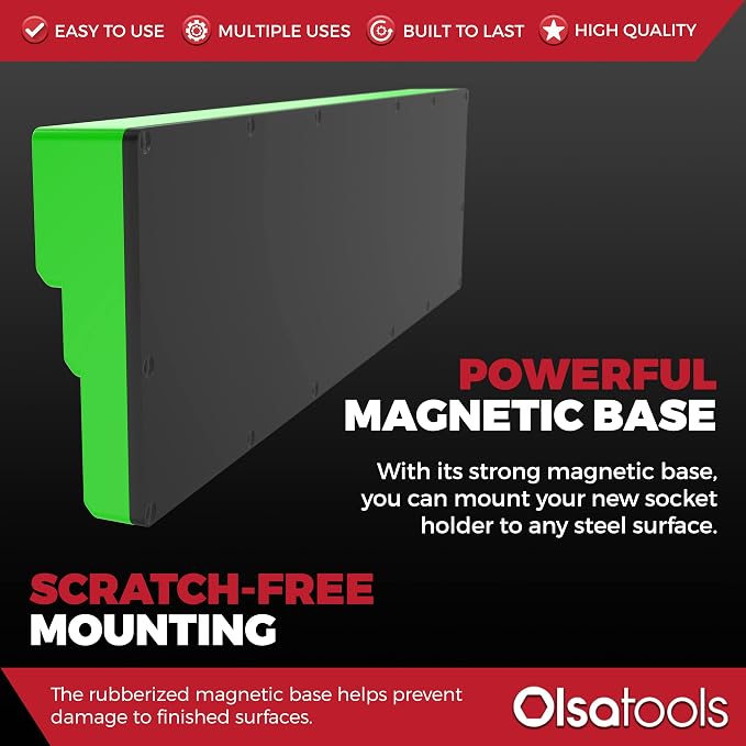 Olsa Tools Magnetic Socket Organizer - Image 5