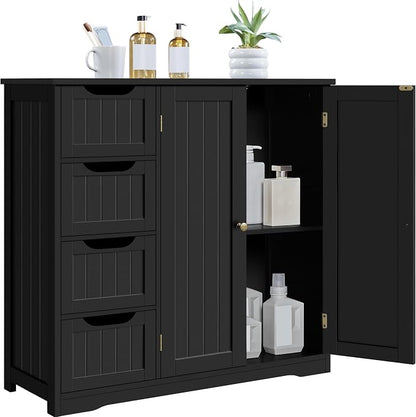 Yaheetech Small Bathroom Storage Cabinet by Unknown
