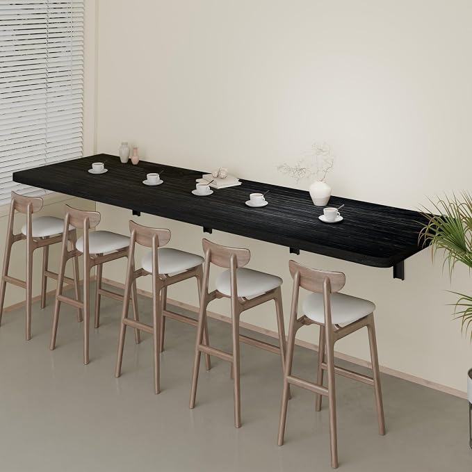 IAE Floating Wall Mounted Folding Table Desk - Image 4