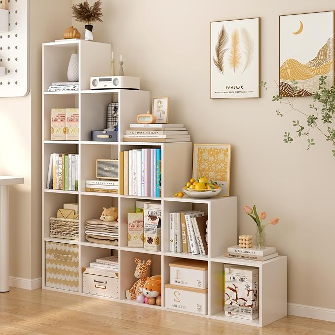 Ladder Cube Storage Bookcase by OSCHF
