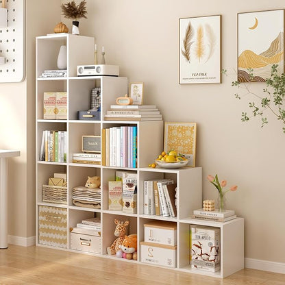 Ladder Cube Storage Bookcase by OSCHF