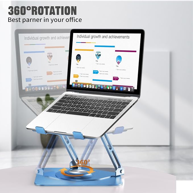 Laptop Stand for Desk, Adjustable Computer Stand - Image 2