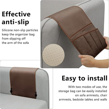 Remote Control Holder for Armchair, Couch Caddy Organizer TV Remote Holder for - Image 6