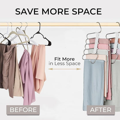 MORALVE Pants Hangers Space Saving - Image 2