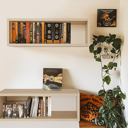 24in Floating Cube Shelves Set of 2, Display Shelves Wall Mount, Decorative - Image 7