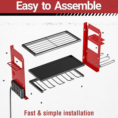 YYR Power Tool Organizer Wall Mount - Image 9