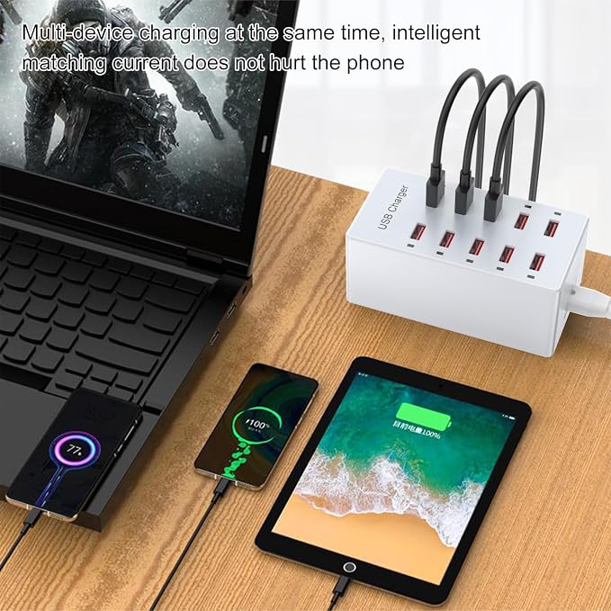 Cell Phone Wall Charger USB Charging Station - Image 2