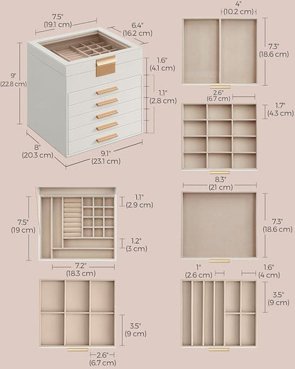 SONGMICS Jewelry Box Organizer - Image 5