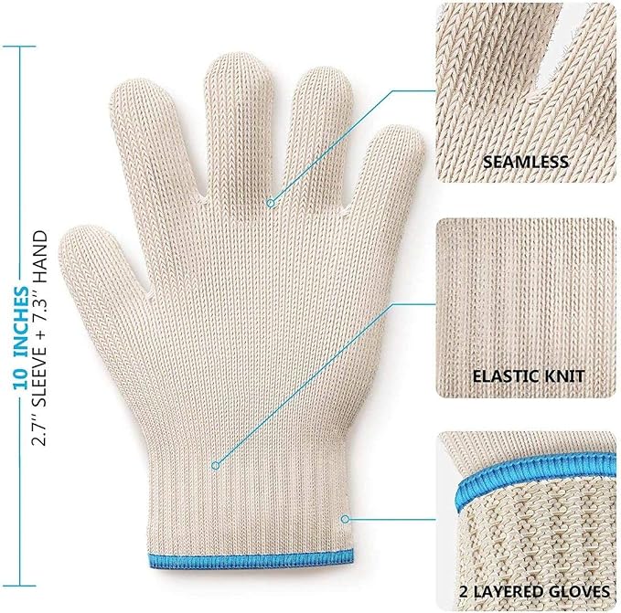 Heat Resistant Gloves Oven Gloves Heat Resistant - Image 6