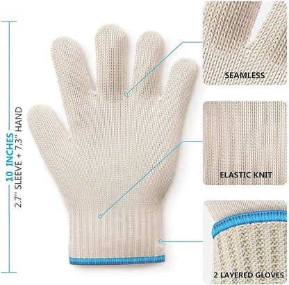 Heat Resistant Gloves Oven Gloves Heat Resistant - Image 6