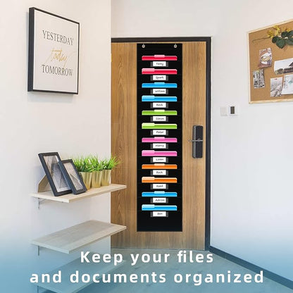 REGELETO 12 Pockets File Storage Pocket Chart - Image 6