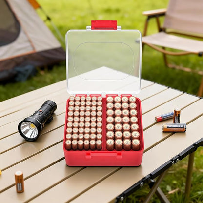 FULLCASE Battery Storage Organizer Box, Holder Container - Image 7