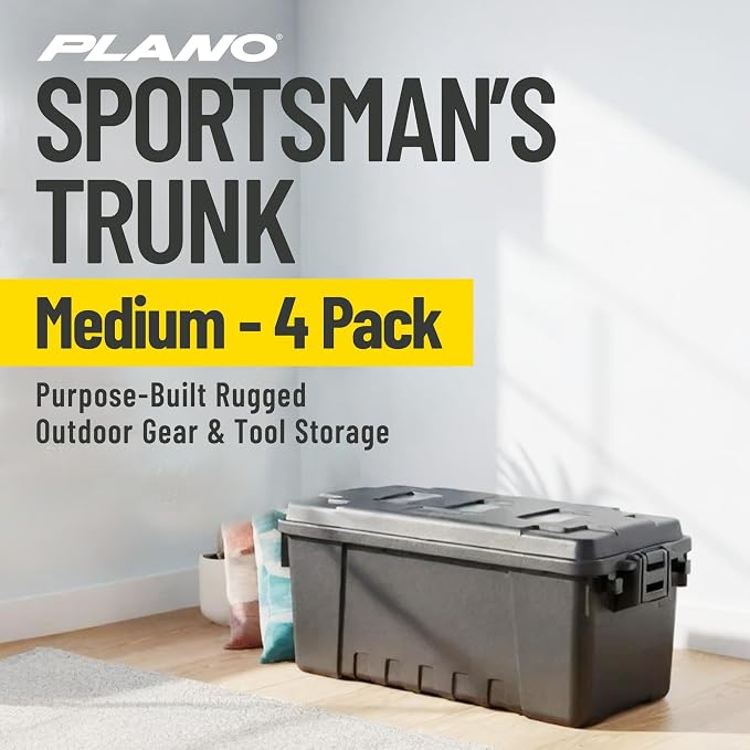Plano 4 Pack Medium Sportsman's Trunk - Image 2