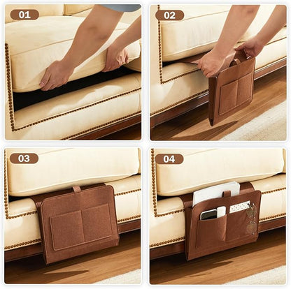 YOUDENOVA Bedside Caddy, Bedside Organizer - Image 7