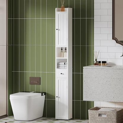 ChooChoo Narrow Bathroom Storage Cabinet - Image 9