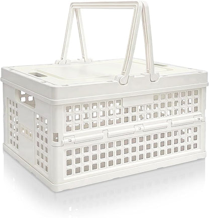 Foldable Small Plastic Baskets by Daixers