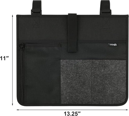 Cosmos Armrest Chair Side Organizer Bedside Caddy Organizer Bed Buk Storage Bag - Image 2