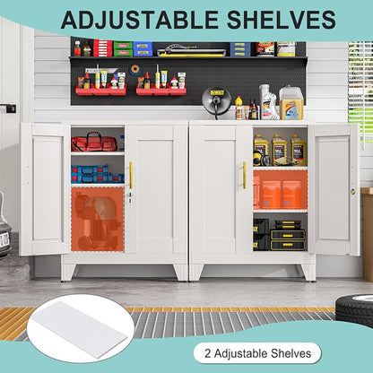 pozdeg 35.43" Metal Storage Cabinet - Image 5