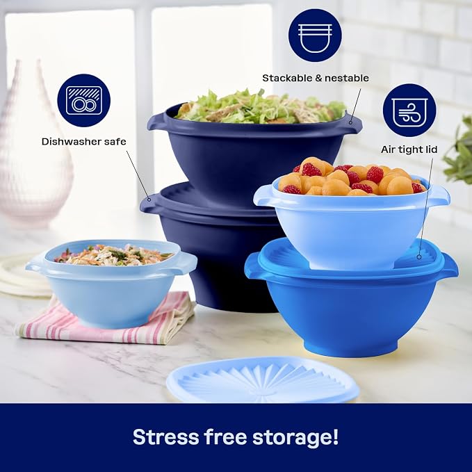 Tupperware Heritage Collection, New 10 Piece Food Storage Container Set in - Image 5
