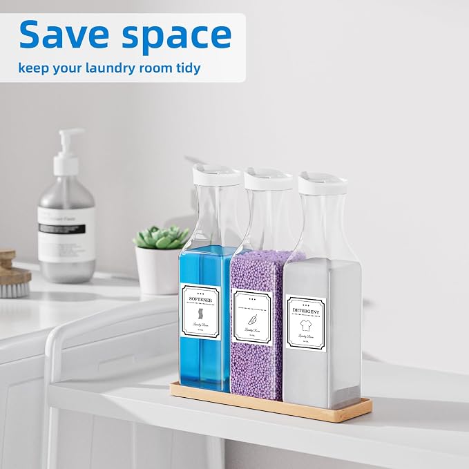Laundry Detergent Dispenser, 54OZ Laundry Soap Dispenser, Liquid Laundry - Image 5