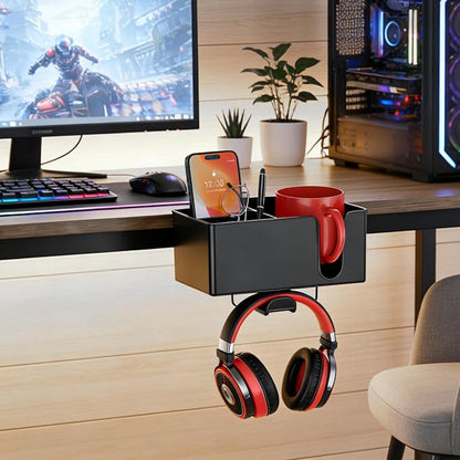 MYITYARD 4 in 1 Desk Cup Holder Clamp, Detachable Clip On Drink Holder - Image 8