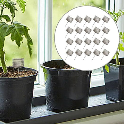 Saihisday 20Pcs Stainless Fertilizer Basket Box Steel Fertilizer Baskets Bonsai - Image 3