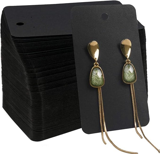 Earring Card Holder Earring Display Cards Hanging Earring, Kraft Paper Tags by WeLiu