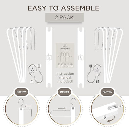 MORALVE Pants Hangers Space Saving - Image 7