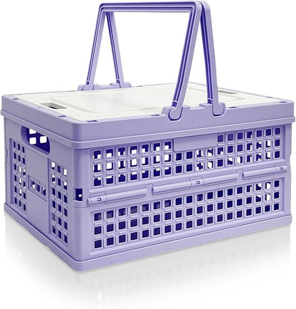 Foldable Small Plastic Baskets by Daixers