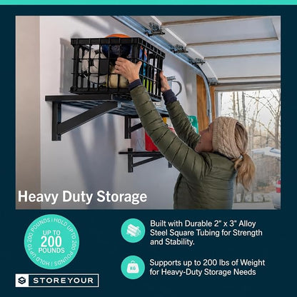 StoreYourBoard Heavy Duty Garage Shelf Wall Mount – Wall-Mounted Garage Storage - Image 3