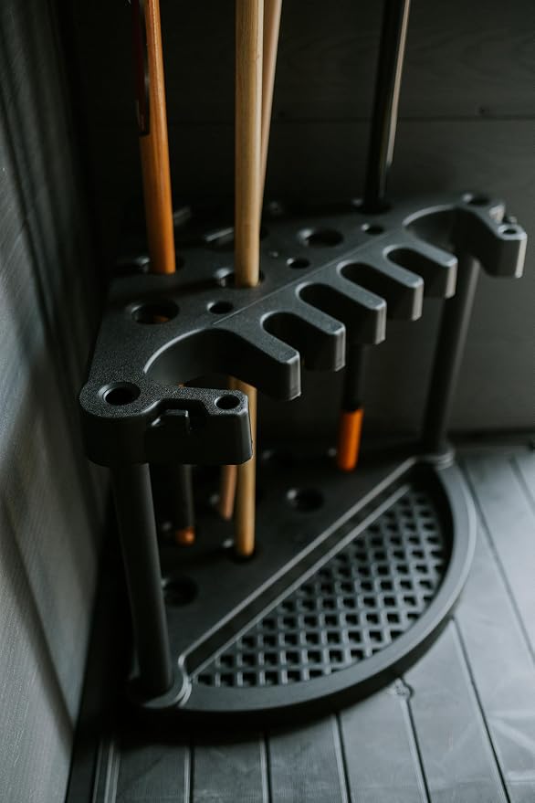 Keter Compact Corner Tool Rack for Maximum Storage and Organization - Image 7
