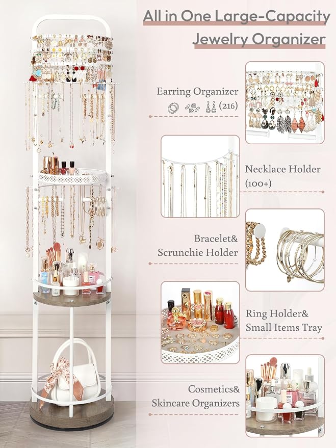 Jewelry Holder Organizer, Floor Jewelry Organizer - Image 2