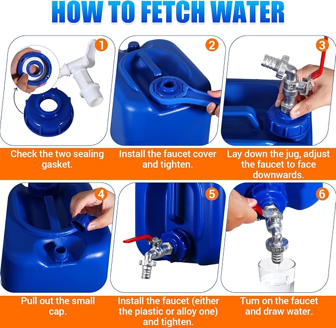 6.6 Gallon Emergency Water Storage Container - Image 6