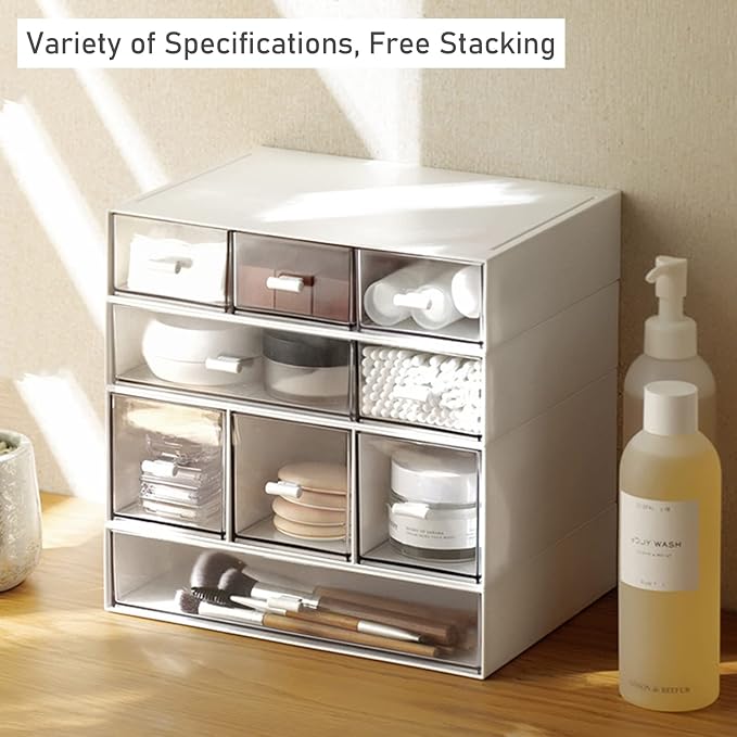 Desk Organizer-3 Tier Stackable Storage Drawers - Image 7