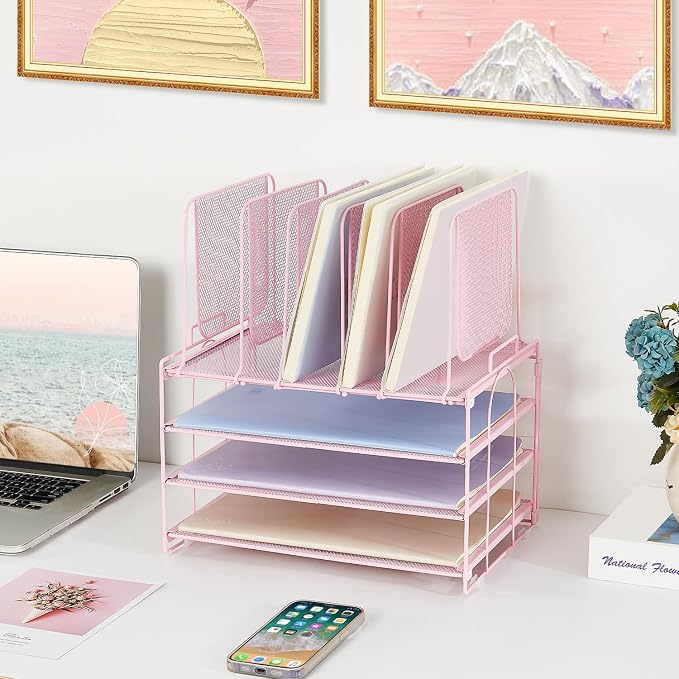 Desk Organizers and Accessories, 3-Tier Paper Organizer - Image 6