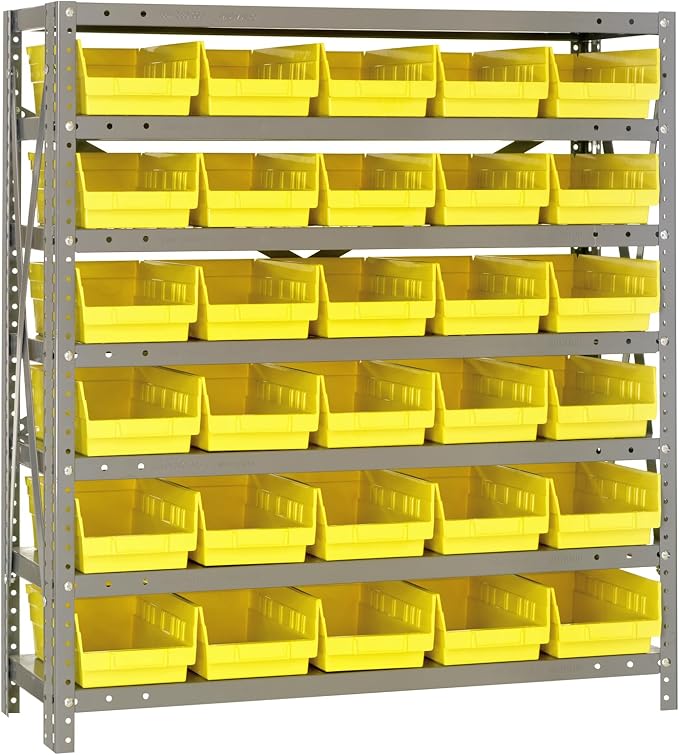 Quantum Storage Systems 1839-104YL Steel Shelving Unit by QuantumStorageSystems