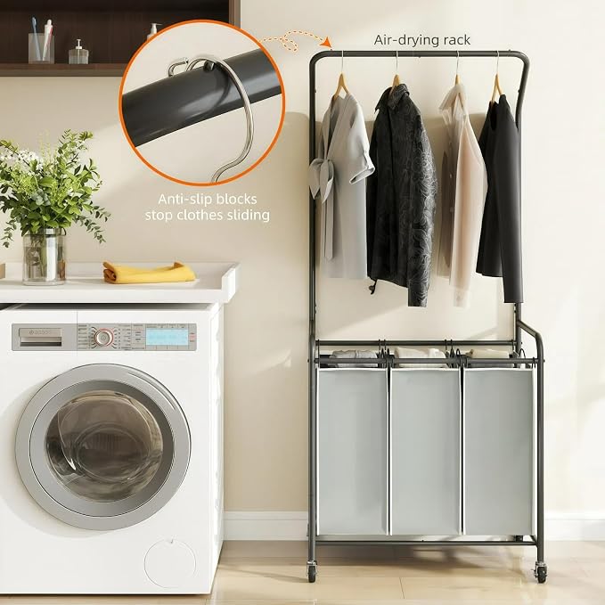 ROMOON Laundry Sorter Hamper - Image 2