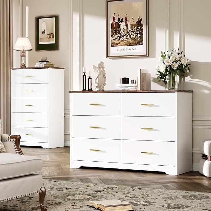LIDYUK Dresser for Bedroom, Wood Dresser - Image 6