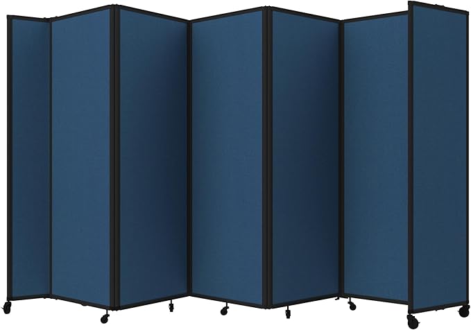 Versare Room Divider 360 Portable Wall Partition | Folding Panels | Large by VERSARE
